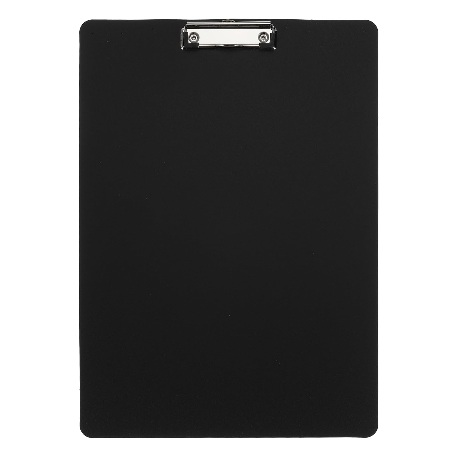 PATIKIL 12.6 x 17 Inch Clipboard Vertical, A3 PP Plastic Office Clipboards Low Profile Clip for Office Drawing Sketching Black