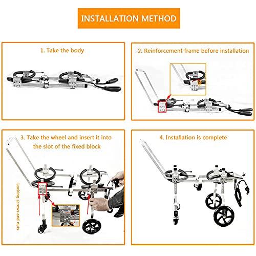 Aide à la mobilité pour chiens handicapés de conception ergonomique - 7