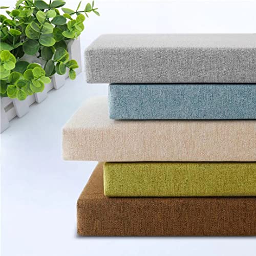 HAOQI Cojines para Bancos de Jardín Desenfundables Cojín Cover