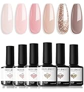 Amazon | Modelones ジェルネイル カラー 6色*7ml 色セット ジェル