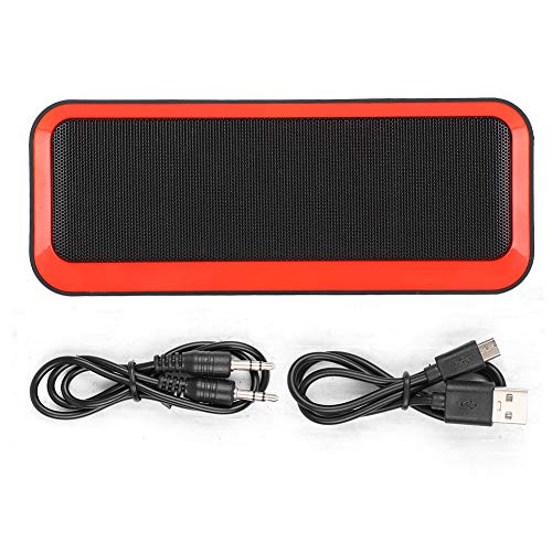 Preisvergleich Produktbild ASHATA Bluetooth-Lautsprecher, tragbare Einsteckkarte Drahtloser Bluetooth-Lautsprecher mit Mikrofon für Mobiltelefone / Tablets / Bluetooth-Notebooks von für iOS / Android / Windows, Bluetooth 4.1-Chip übern