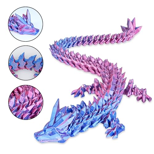 Surprise Dragon Egg with Dragon Inside, Gifts for Kids and Adults 3D Printed Fidget Toy, Ideal for Christmas Easter - Image 3
