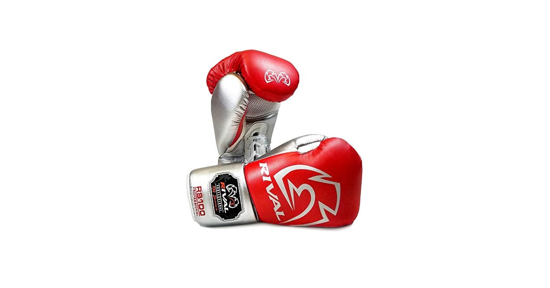 Amazon.co.jp: Rival ボクシンググローブ RS100 レッド シルバー