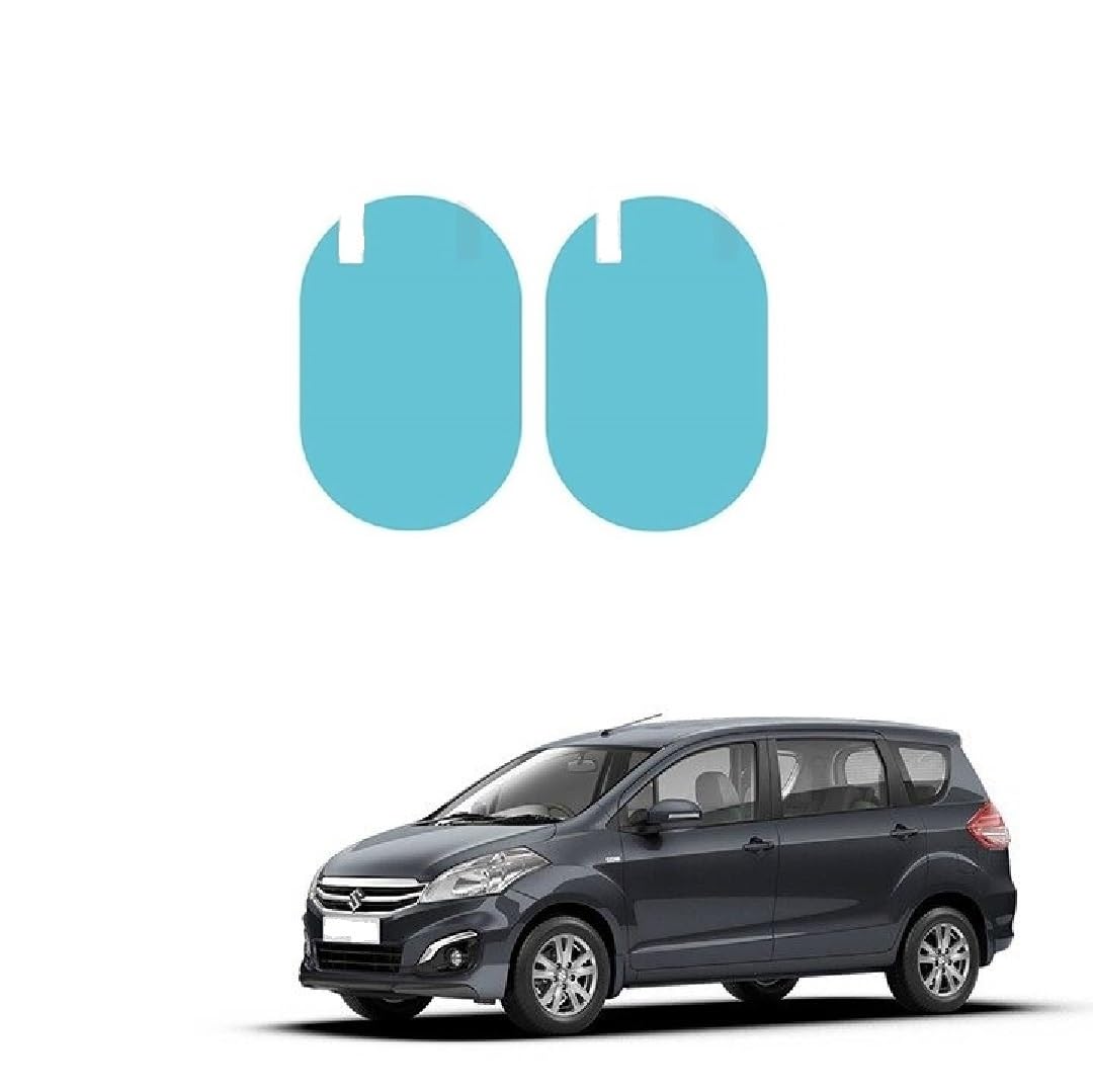 Car Side Mirror Protective Waterproof Anti-glare,Rainproof Anti-fog Film Set of 2 Pcs For Maruti Suzuki Ertiga Type-2-image-35
