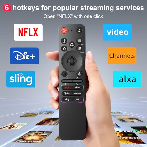 Image of Magic-Control for LG-Smart-TV-Remote-Replacement, for LG TV MR25GA MR24GA