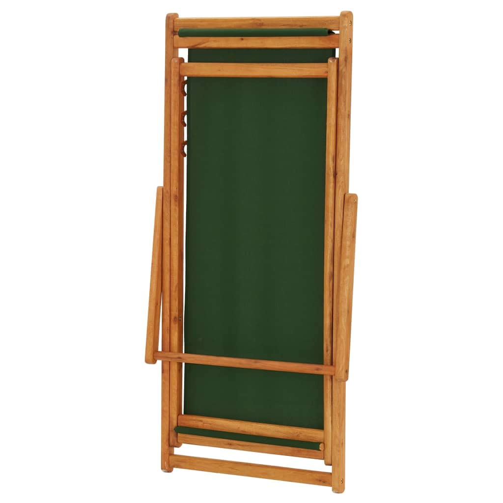 Campingstuhl Klappbar 60 cm Breit, Gartenstuhl aus Eukalyptusholz mit 3-Fach verstellbarem Rücken, Strandstuhl Leicht & Faltbar für Garten Balkon Camping und Outdoor