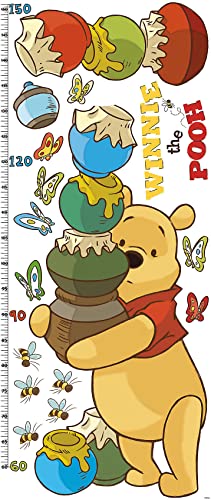 Image of Disney Winnie The Pooh Peel & Stick Inches Growth Chart by RoomMates, RMK1501GC