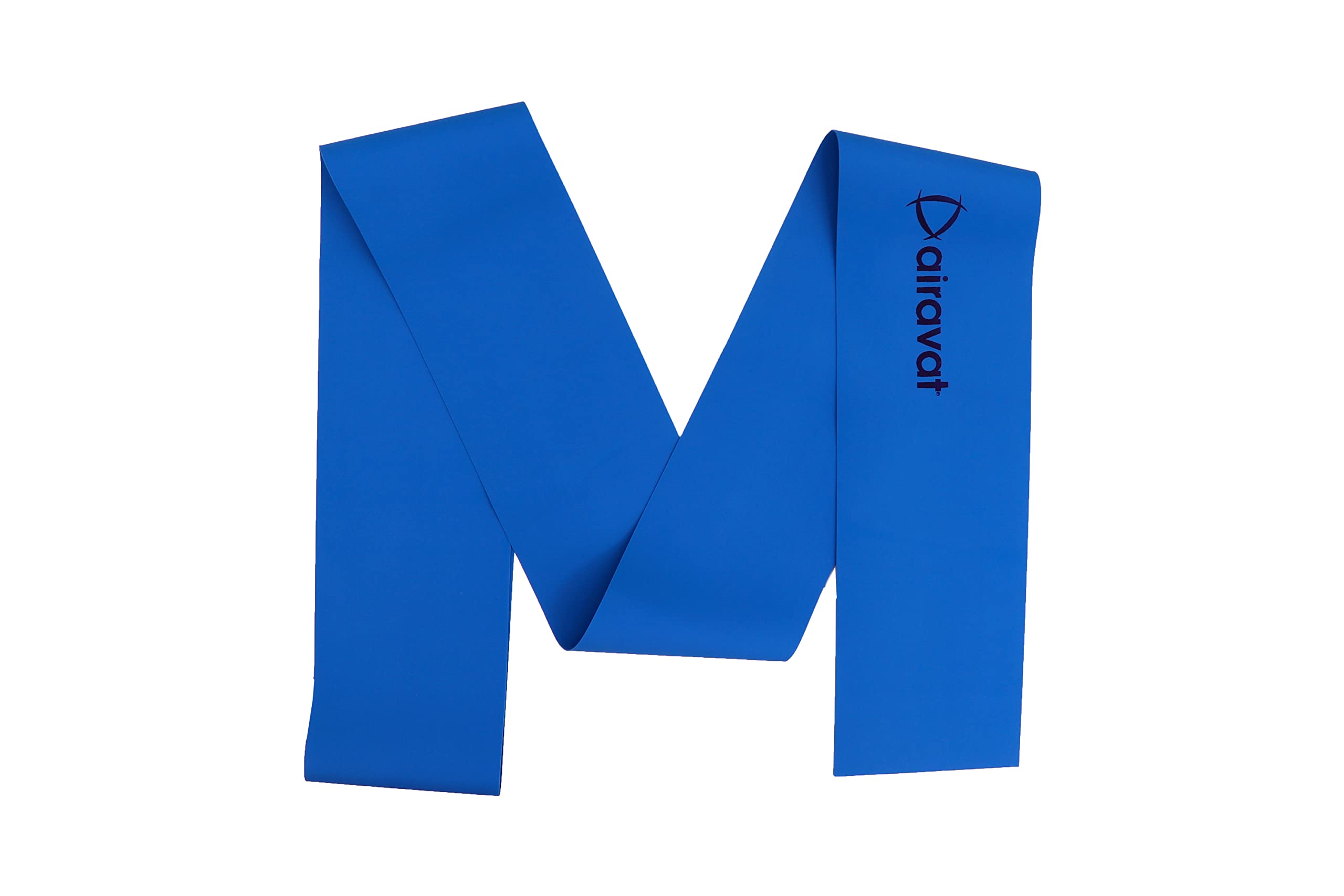 Airavat 4518 Latex free Resistance band Level 4, Resistance Bands For Working Out, Exercise Bands For Women And Men, Physical Therapy, Pilates, Rehab, Red, Light