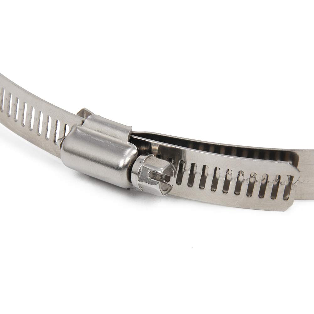 Silencieux universel pour moto, diamètre 90-145 mm, avec anneau de