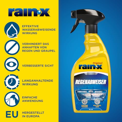 Rain-X Regenabweiser für Autoscheiben, Windschutzscheiben & Glas - 500 ml – Ansicht 3