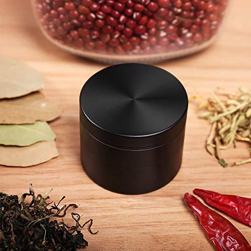 Grinder,4-in-1 Grinder with Pollen Scraper,grinder tool accessories,grinder for spices and seeds kitchen aid,grinder tool (4x3.5cm, Blue)