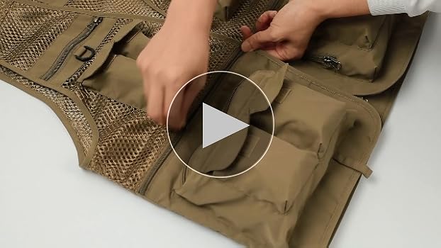 Amazon.co.jp: [AOWOFS] フィッシングベスト メッシュベスト