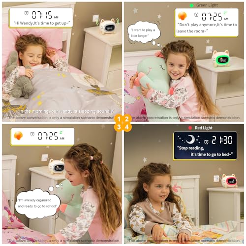 Analoi Kids Alarm Clock Ok To Wake Alarm Clock For Kids thumb #2