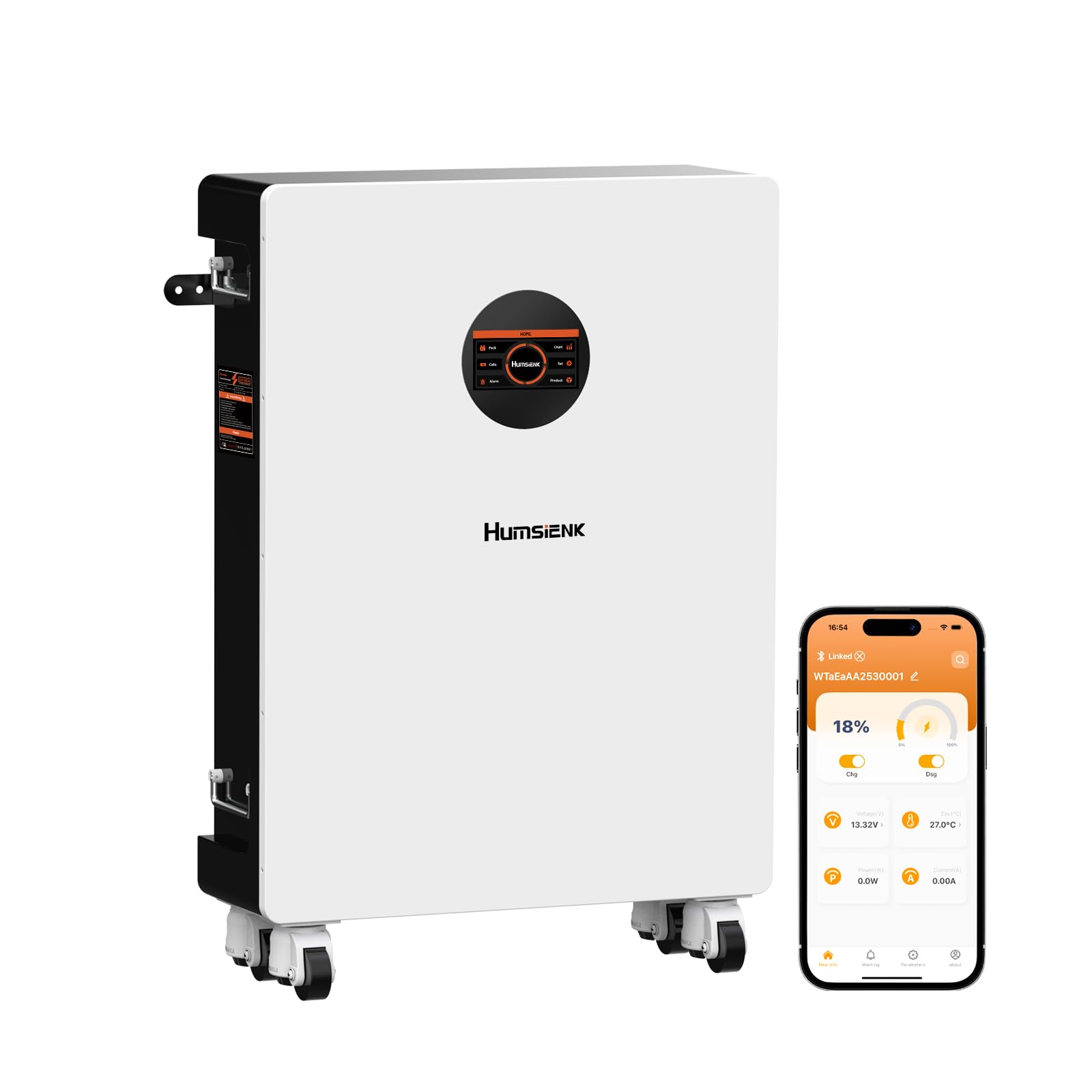 HumsiENK 48V 300Ah LiFePO4 Battery