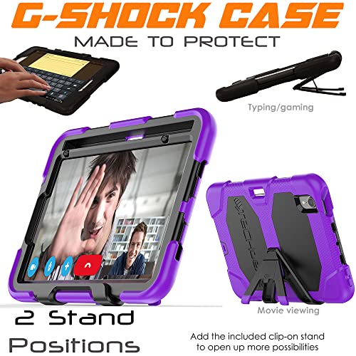 TECHGEAR G-SHOCK Case Designed for iPad Mini 7 2024 / Mini 6 2021 (7th & 6th Generation) Tough Rugged HEAVY DUTY Armour Shockproof Case with Stand - Image 3