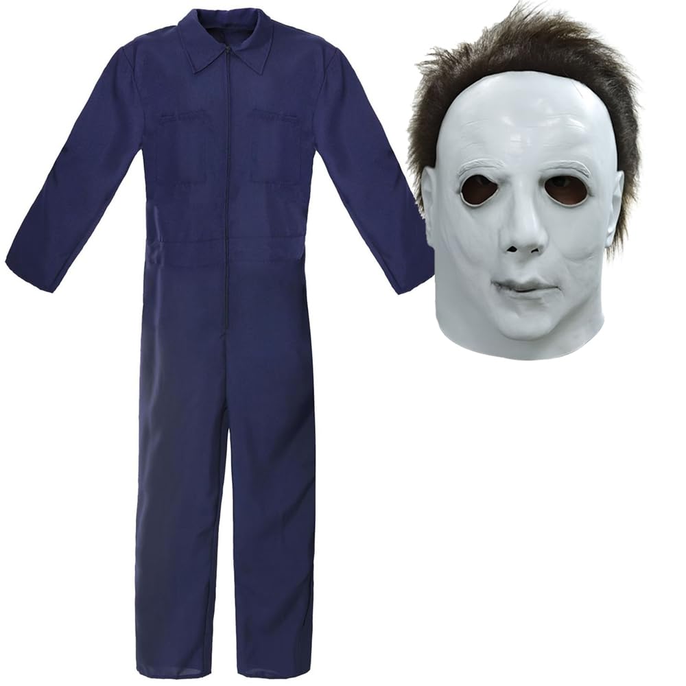 Costume Michael Myers Enfant – Combinaison Et Masque Pour Halloween Horreur