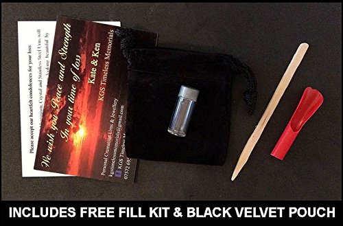 Set di 2, 3 o 5 gioielli cremazione, urna