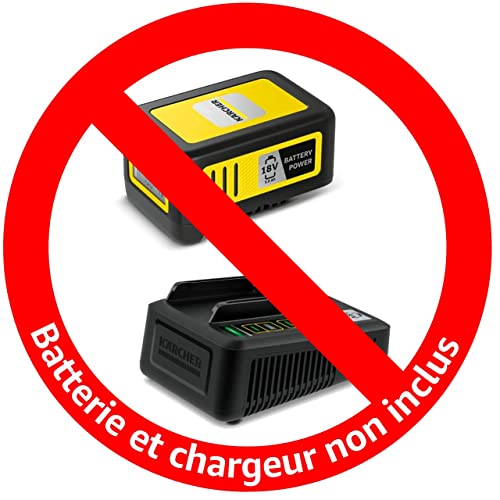 Kärcher 18 V Aspirateur Multifonction sans fil WD 1 Compact, Eau et Poussière, Filtre Cartouche, Flexible: 1,20 m, Taille Cuve: 7 l, Puissance: 230 W, Compatible avec Batterie 18 V Kärcher non Incluse - Image 4