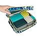 Bentology Lunch Bag for Boys- Kids Insulated Durable Lunchbox Tote Fits Bento Boxes, Containers, Jars & Water Bottles- Reusable School Lunch Sleeve w Clip on Handle- Keep Food Hotter or Colder Longer