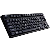 Cooler Master MasterKeys S PBT- Tenkeyless Gaming Mechanical Keyboard, Cherry MX Blue w/ 4 Green Switches, Thick 1.5mm PBT Keycaps