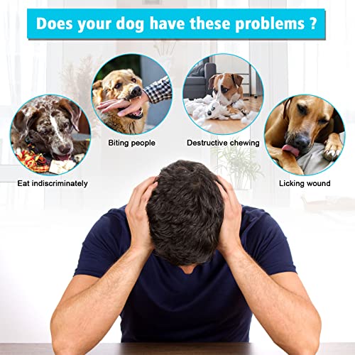 Ownpets Maulkorb Hund, Maulkorb für Große Hunde, Maulkorb Schäferhund, Maulkorb Mittlere Hunde, Silicone Dog Muzzle, Schwarz, XL