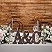 Barnyard Designs Metal Marquee Letter A Light Up Wall Initial Wedding, Home and Bar Decoration 12” (Rust)