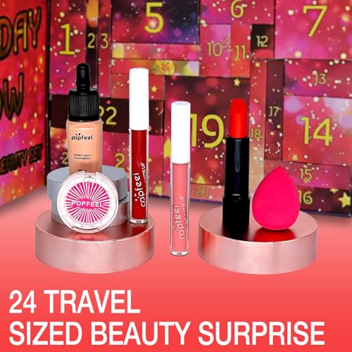 Hywestger SET006 Makeup Advent Calendar 2024 Teens Girls Christmas Countdown Calendar Makeup Gift Set,Xmas 24 Individually Gift Box Calendar thumb #3