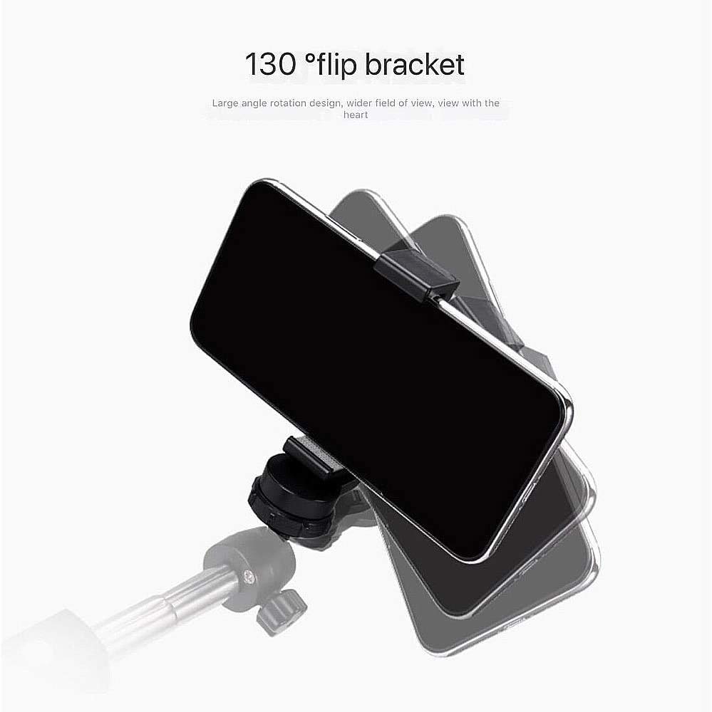 Selfie Stick Tri Trípode,Selfie Bluetooth de Aluminio Extensible con Soporte Remoto inalámbrico y trípode
