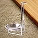 GoldNJade 304 Stainless Steel Single Ladle Holder Vertical Spoon Rest Cooking Utensils Stand with 4.3 inch bowl