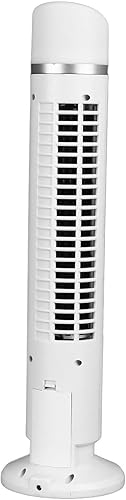 Ventilador de torre para dormitorio, ventilador USB portátil sin aspas, ventilador oscilante de 90 grados, ventilador de escritorio con luz,
