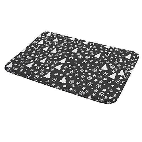 Tapis de bain lavable en machine antidérapant pour éviter les glissades