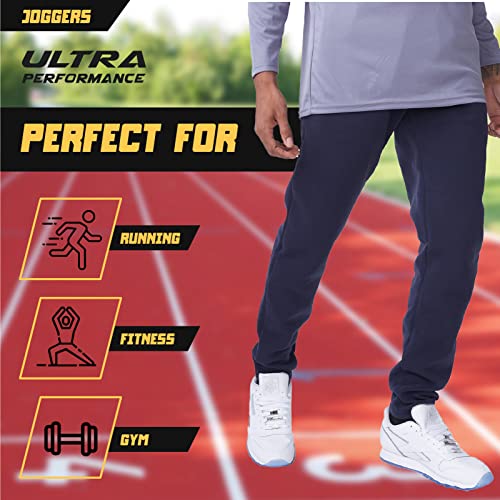 Ultra Performance Mens Open Bottom Sweatpants 3 Pack Casual Sweats for Men by Ultra Performance - Used condition - Image 4