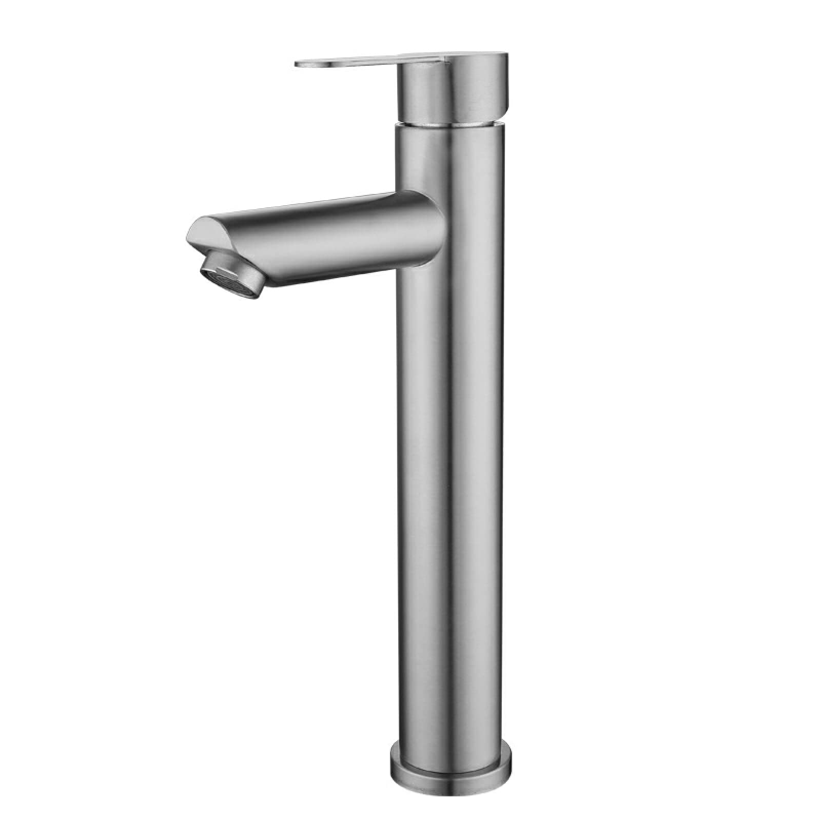 Robinet brossé pour lavabo chaud et froid parfait pour une salle de bains moderne