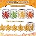Tinlade 4 Rolls 131 ft Fall Bulletin Board Borders Decorations Autumn Maple Leaves Border Autumn Thanksgiving Die-Cut Trims Decor for Classroom Office Chalkboard Wall Decor