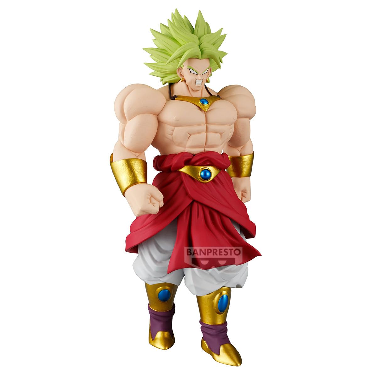 Banpresto Figurka akcji Broly II Dragon Ball Z - Solid Edge Works 23 cm - PZ71178P wielokolorowa - Figurka kolekcjonerska - idealna dla fanów anime