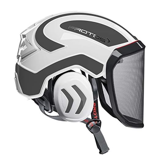 Pfanner Protos Integral Arborist Helmet - White & Grey