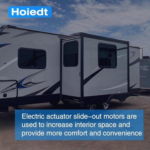 Image of RV Slide Out Motor 132682 Compatible with Lippert Through Frame Slide-Out System,18:1 Gear Ratio 12V Gearbox Motor Replaces# 168956 295380 Rp-785615 M-8910