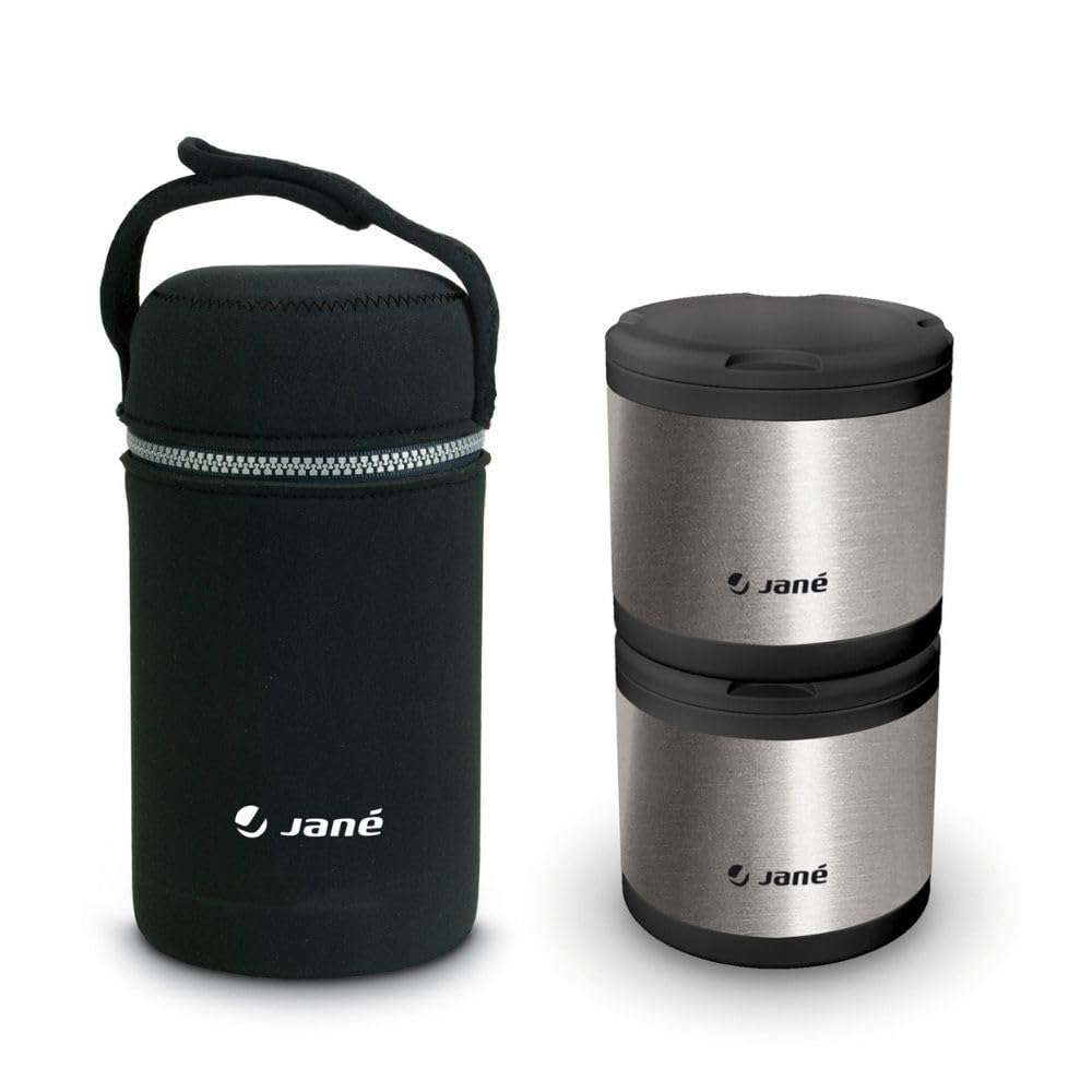 Jane Stainless Steel Thermal Baby Food Flask (2 x 500ml)