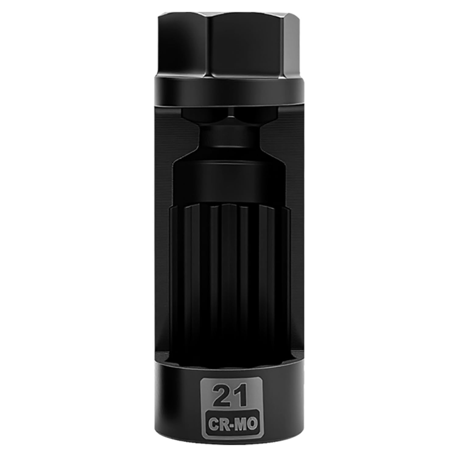 ZKTOOL 21MM Bussole per Dadi Puntone, Set di Bussole per Dadi Ammortizzatore, Strumento di Rimozione Dado Ammortizzatore