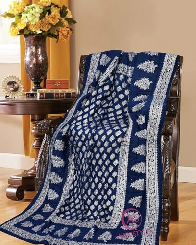 Image of EMIOUR 400 TC Pure Cotton Soft Jaipuri AC Quilt /Razai /Rajai Floral Print,Jaipuri Razai Cotton Quilt for Winter,Lightwieght Jaipuri Razai (Design 15, Single Bed)