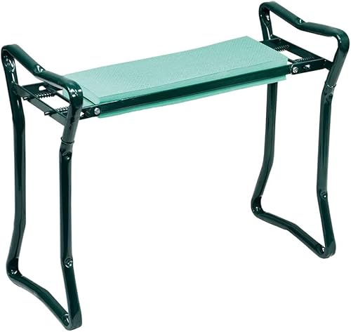 Miniatura 3 de DSISI - Asiento de jardín plegable para jardín, tamaño de 23.6 x 10.6 x 19.3in, peso máximo de 242.5lbs