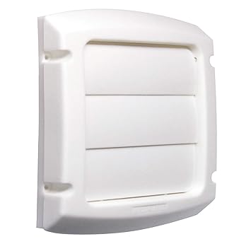 Dundas Jafine LC4WZW Provent White Exhaust Cap, 4-Inches
