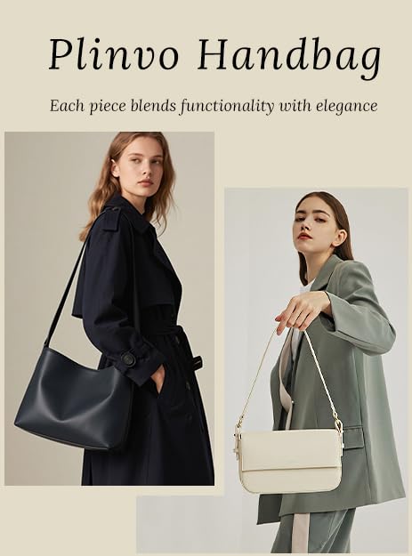 Zippered Leather Tote Bag for Women, Spacious Casual Shoulder Purse for Daily Use2