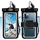 𝟐𝟎𝟐5 𝗨𝗽𝗴𝗿𝗮𝗱𝗲𝗱 Handytasche Wasserdicht IPX8, wasserdichte Handyhülle mit Armbänder, Staubdicht Schützhülle für iPhone 16 Pro/iPhone 15 Pro/14/13 Mini/Galaxy S25/S24/Xiaomi 14 bis 7 Zoll…