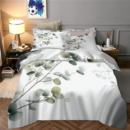 Housse de couette eucalyptus 3D effet haut de gamme - 6