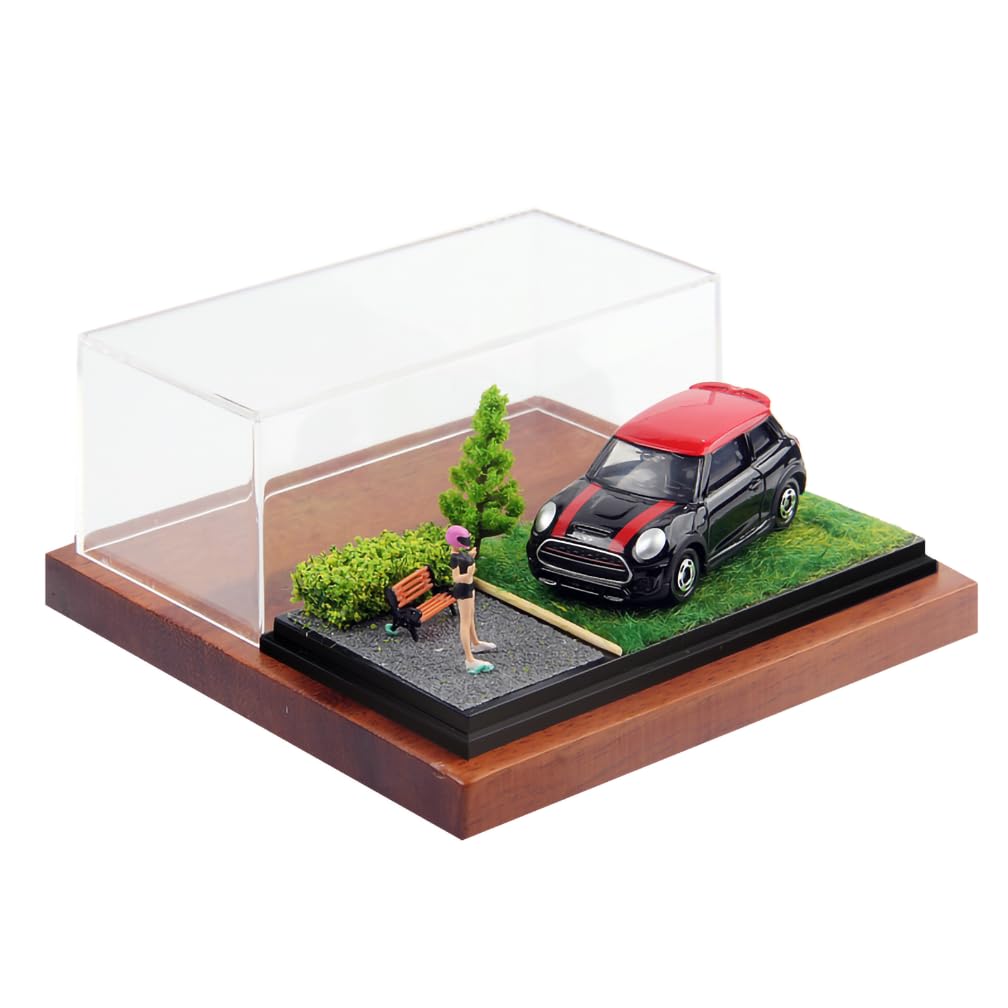 Amazon.co.jp: Neueins 1/64 駐車場シーンディスプレイケース 春/夏/秋