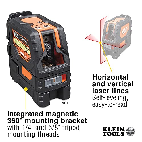Klein Tools Magnetic Self-Leveling Cross-Line Laser #TOP19