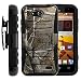 ZTE Maven Case, ZTE Maven Holster, Two Layer Hybrid Armor Hard Cover with Built in Kickstand and Unique Graphic Images for ZTE Maven Z812, ZTE Overture 2 Z813, Z810, ZTE Fanfare Z791, Z792 (AT&T, Cricket) from MINITURTLE | Includes Screen Protector - Hunter Camouflage
