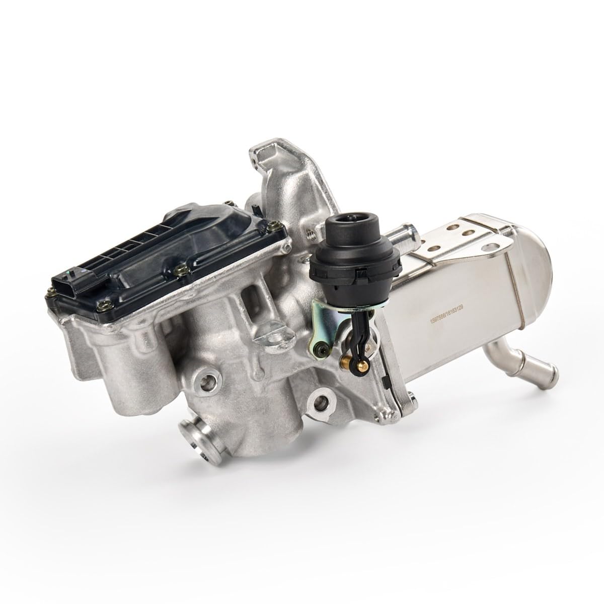 RIDEX 4198E0066 Modulo EGR elettrico con radiatore EGR senza guarnizioni con valvola EGR(ricircolo gas scarico) con bypass depressione senza fascetta Compatibilità con RENAULT Megane 3 Hatchback BZ0/1