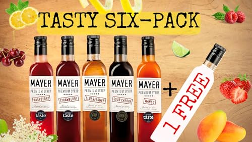 Image of Premium Artisan Hungarian Strawberry, Raspberry, Elderflower, Sour Cherry, Mango Syrups - Award-Winning, All-Natural, Vegan, Gluten Free, Dairy Free, Fat Free, Versatile for Beverages & Desserts - No Artificial Additives, Rich Authentic Flavor